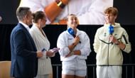 Aryna Sabalenka and Jannik Sinner at the Australian Open 2025. (Photo: Getty)